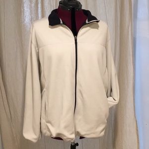 Land’s End Fleece Full Zip with Interior Pockets!